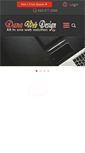 Mobile Screenshot of danawebdesign.com